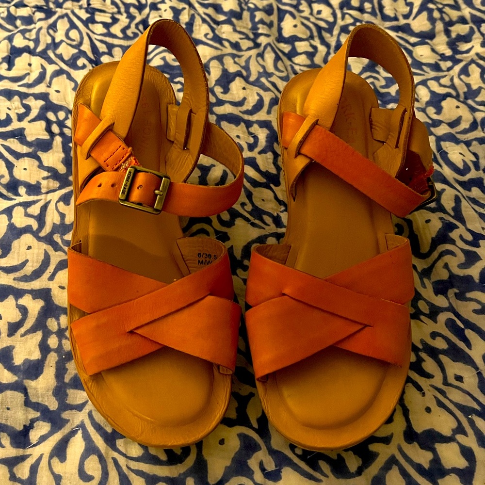 Cute Kork-Ease wedge heel